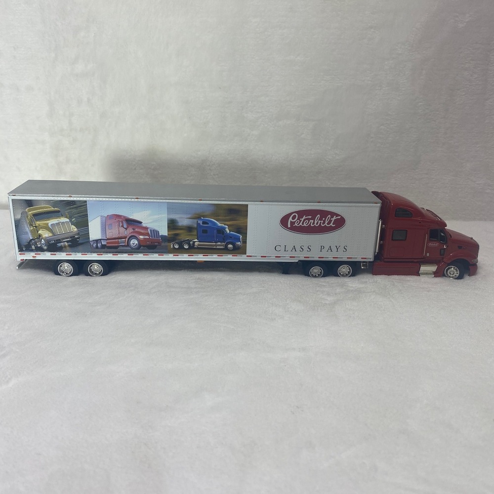 Die-Cast Masters 1:50 Peterbilt 579 Ultraloft Red Utility Dry Freight Van